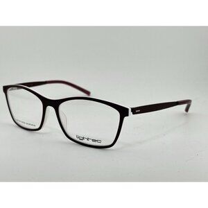 LIGHTEC - Morel France 7900L 55-16-135 PP 042 Red & White Eyeglass Frames